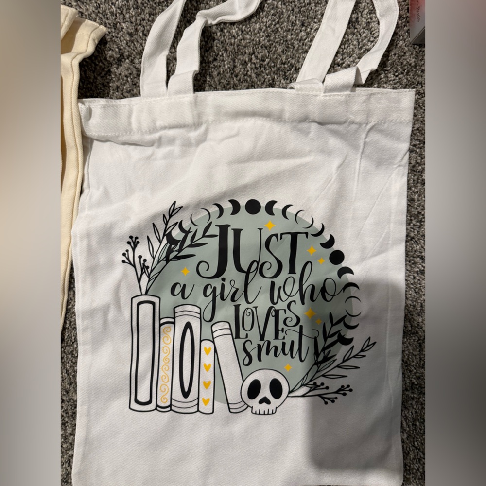 Just A Girl- Canvas Bag